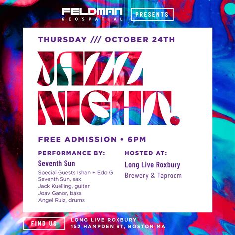 Jazz Night @ Long Live Roxbury [10/24/24]