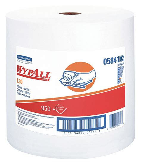 WYPALL, Jumbo Perforated Roll, Moderate Absorbency, Dry Wipe Roll ...