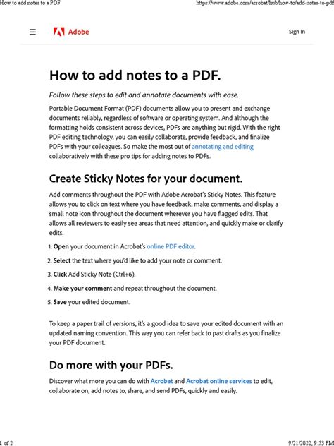 How to Make Notes On PDF Document 的图像结果