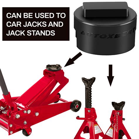 2For BMW 1 3 4 5/7 X Series Floor Jack Stand Pad Adapter Fits 2-3ton ...