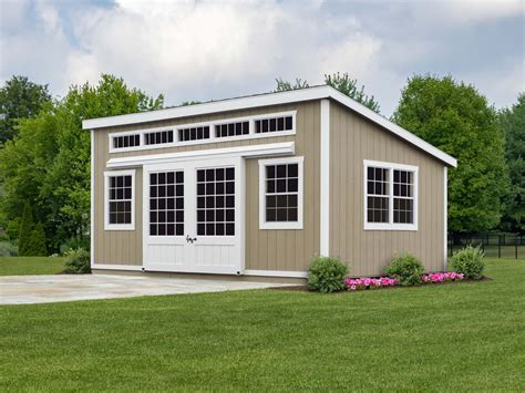 14x20 Colonial Studio Shed – Riehl Quality Storage Barns