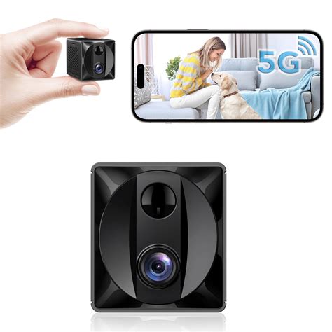 Yhrbtpo 2024 Upgraded Mini Spy Camera Hidden Camera 4k Wifi ...