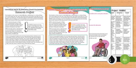 Elimination of Racial Discrimination: Research Project