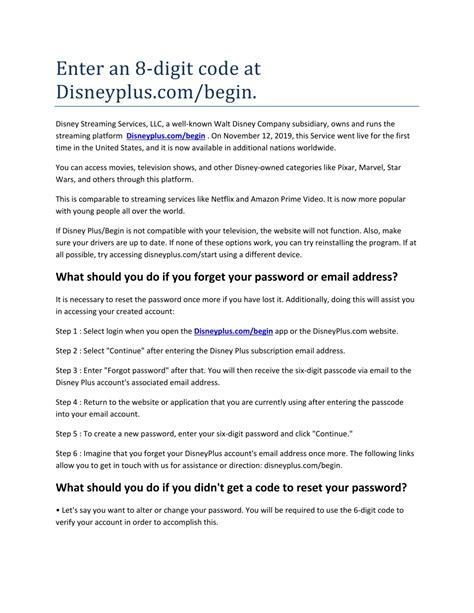 Image result for Disney Plus.com Begin Enter Code