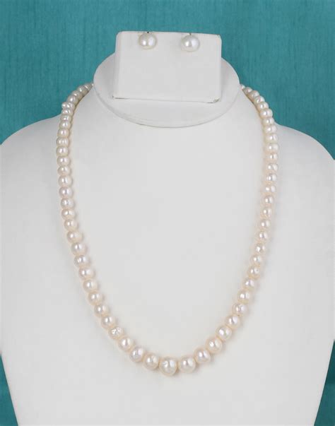 Hyderabadi Real Freshwater Pearl Mala 4–9MM | Pitti Jewels & Pearls