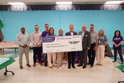 Subaru of Wesley Chapel surprises teachers with back-to-school donation (PHOTOS) | TBBW