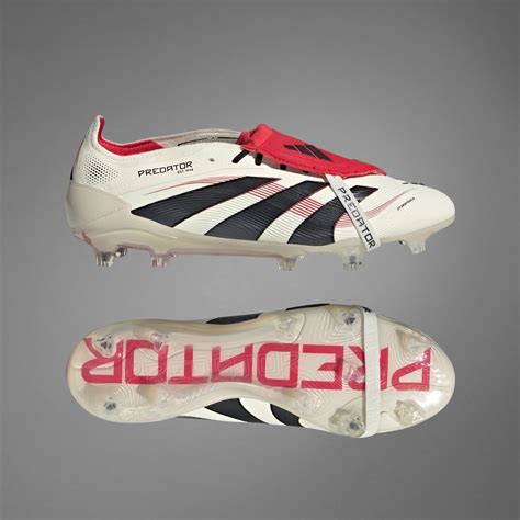 Shoes - Predator Elite Fold-Over Tongue Firm Ground Boots - White | adidas South Africa