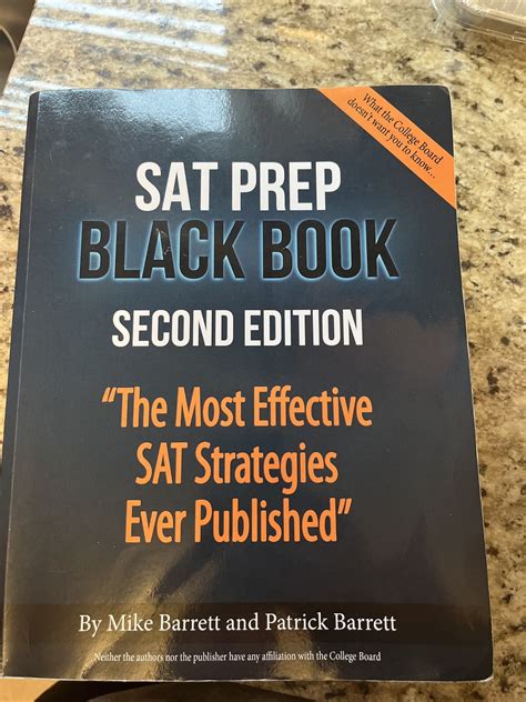 SAT Prep Black Book : The Most Effective SAT Strategies Ever Published ...