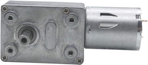 Buy Jinxiaobei Lcuihua-dc Motor DC Worm Drive Reduction Gear Motor, Low ...