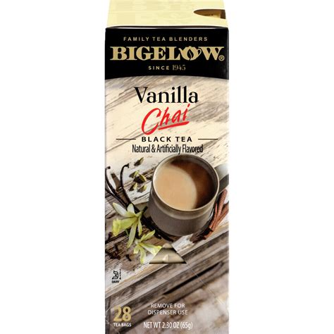 Bigelow® Vanilla Chai Black Tea (28 Pack) – Greenbelt Coffee