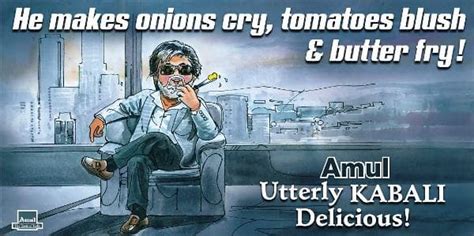 Amul's take on Rajinikanth's Kabali mania is HILARIOUS! - Bollywood ...