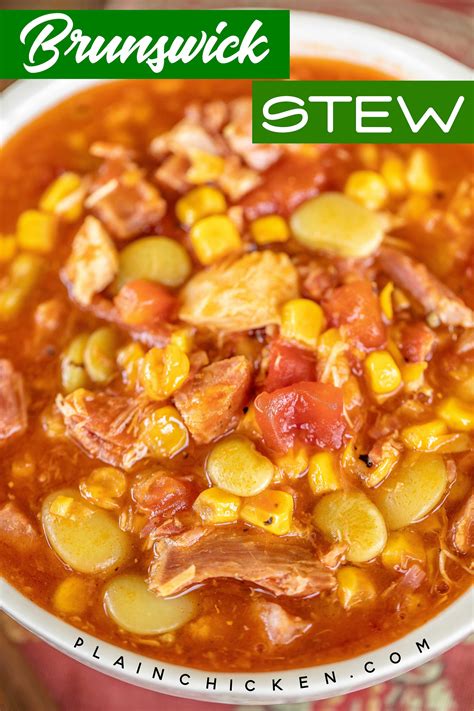 The BEST Brunswick Stew Recipe for Slow Cooker - Delicious and Easy