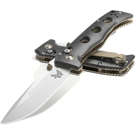 Benchmade | Mini Adamas Folding Tactical Knife | Marbled Carbon Fiber ...