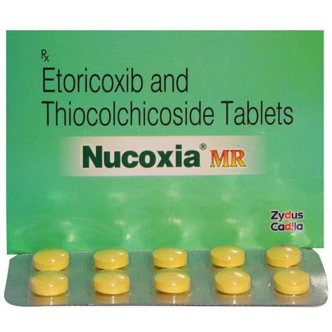Nucoxia MR Tablet 10's Price, Uses, Side Effects, Composition - Apollo ...