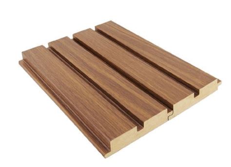 PN 00024 E Organic Brown Linear Large Pattern 9 Ft x 4.7 inch MDF HMR ...