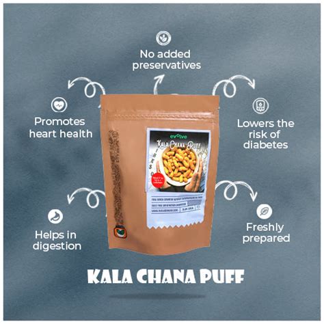 Spicy Black gram - Kala chana puff – Zop