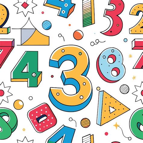 Image result for Numbers Pattern Vector