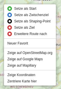 Website: Waypoint types - Implemented features - Kurviger Forum