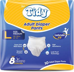 PH TIDY Pants Style Super Absorbent and Leak Proof | Unisex | Waist ...