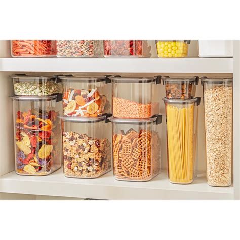 Buy Rubbermaid Brilliance Tritan Set of 7 Pantry Storage Containers ...