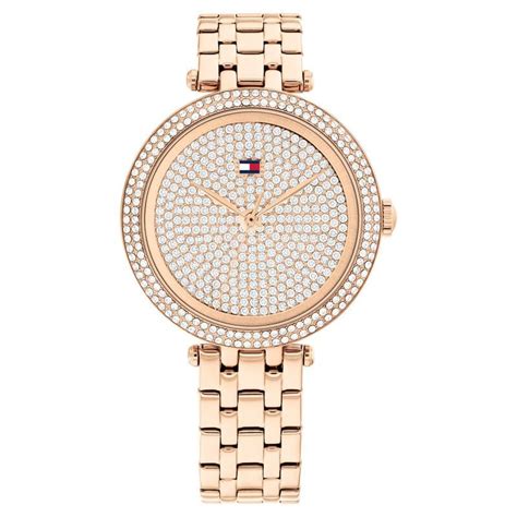 Buy Online Tommy Hilfiger Analog Rose Gold Dial Rose Gold Color ...