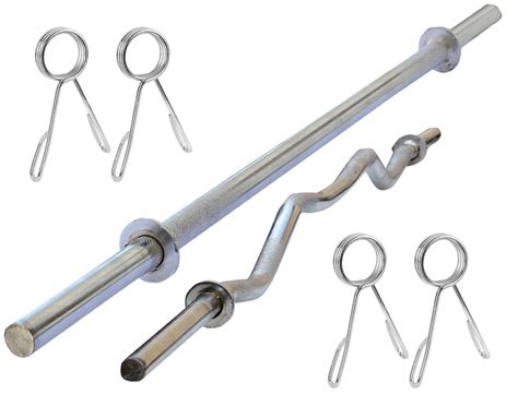 Buy Bullar Weight Lifting Rod, Gym Bar , Chrome Plated Steel Gym Rod ...