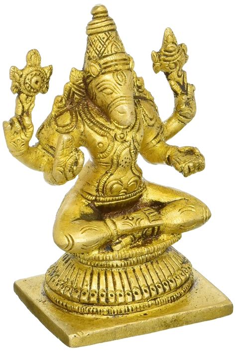 Buy Exotic India Hayagriva Incarnation of Lord Vishnu - Brass Sculpture ...
