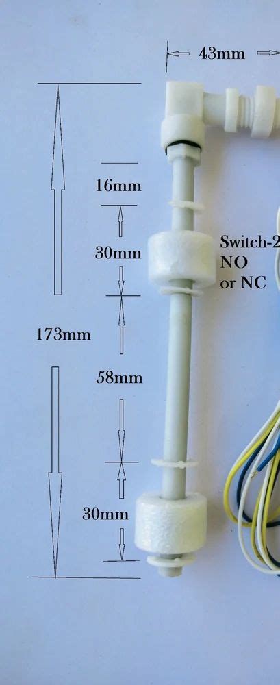Side Mounted Magnetic Float Sensor - Magnetic Float Sensor with Two ...