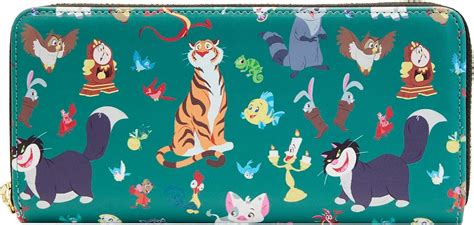 Buy Loungefly Disney Princess Sidekicks All Over Print Mini Backpack ...