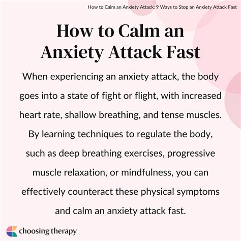 Stopping an Anxiety Attack: Tips for Regulating the Nervous System