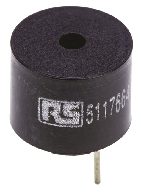 RS PRO | RS PRO 85dB PCB Mount Continuous Internal Magnetic Buzzer ...