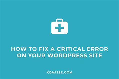 Image result for Critical Error Fix