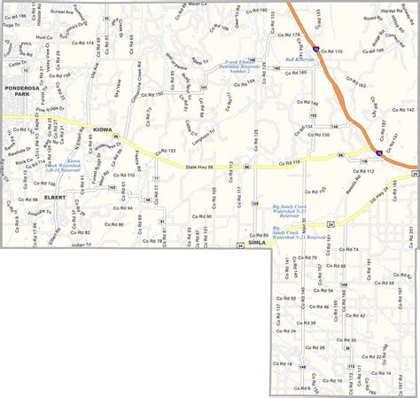 Colorado County Map - US County Maps