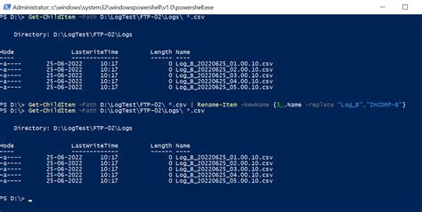 Image result for PowerShell Rename Command for File Extension