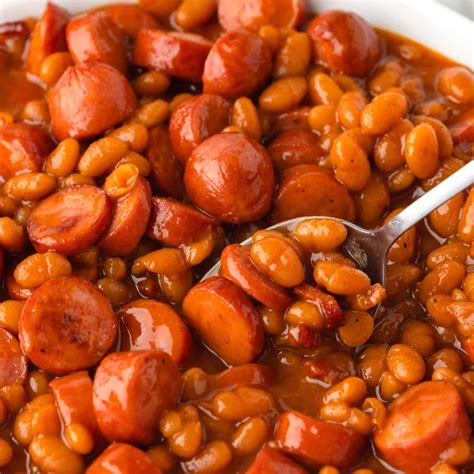 Beanie Weenies (Franks and Beans) - Little Chef Within