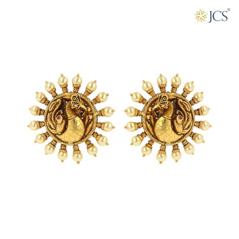 Buy Gold Earrings Online | JCS Jewel Creations – JCS JEWEL CREATIONS