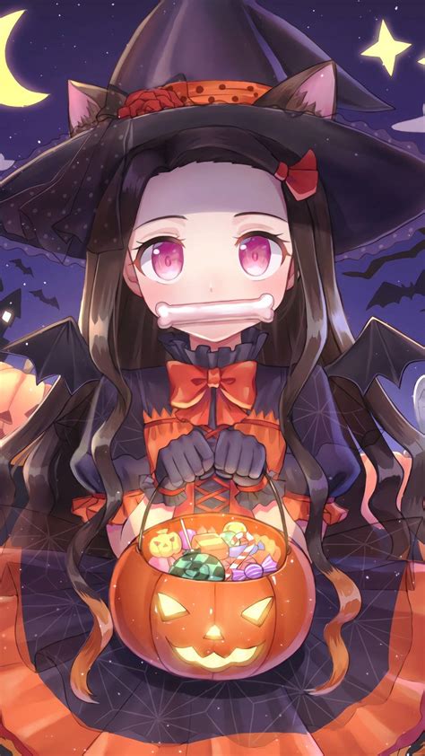 [300+] Anime Halloween Wallpapers | Wallpapers.com