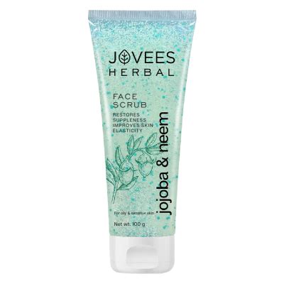 Jovees Jojoba & Neem Face Scrub With Wheatgerm Extract – Jovees Herbal