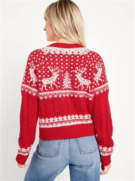 Fair Isle Cardigan Sweater | Old Navy