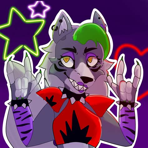 Roxanne Wolf Fanart by Nerotide on DeviantArt