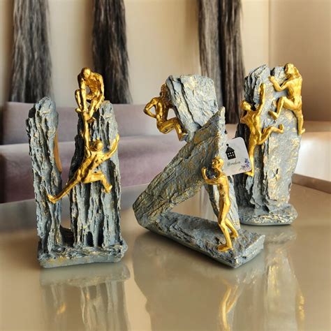 Buy Homebia Home Decor Showpiece Modern Art Statue Handicraft Decor ...