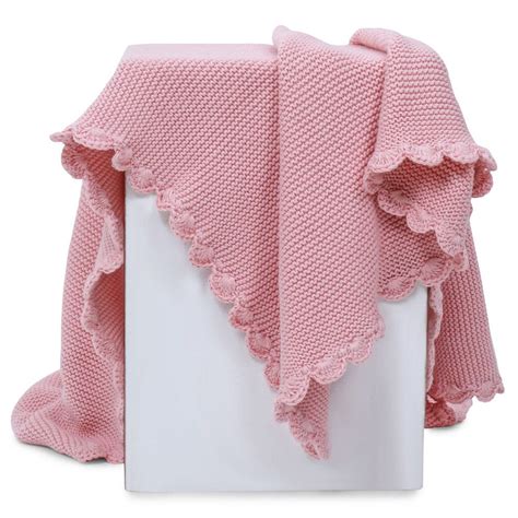 Teddy Bear- Baby Pink Cotton Knitted All Season AC Blanket with Cuddle ...