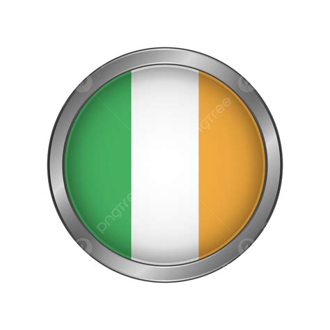 Ireland Flag, Ireland, Flag, Ireland Flag Shinning PNG and Vector with ...
