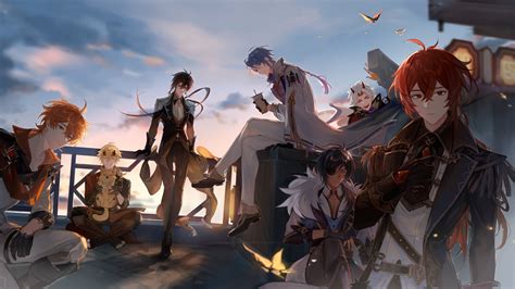 2560x1440 Resolution Genshin Impact 4K Characters 22 1440P Resolution ...