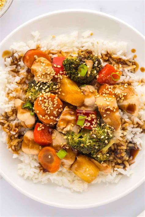 Sheet Pan Teriyaki Chicken with Pineapple