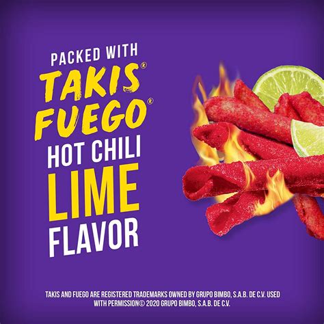 BIGS Takis Fuego Sunflower Seeds 5.35 oz. (Pack of 8) | Hot Chili Lime ...