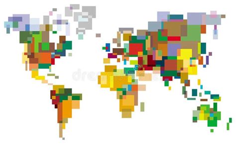 World Map Layout Colorful 的图像结果