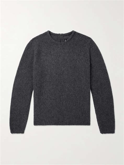 ZEGNA Brushed-Cashmere Sweater for Men | MR PORTER