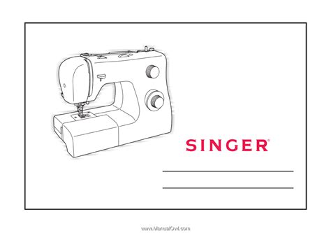 Singer Simple 2263 User Manual 的图像结果