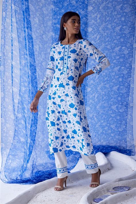 Buy Megh Straight Kurta Online in India | Baise Gaba